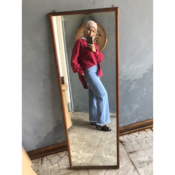 kulot jeans rawis pull n bear