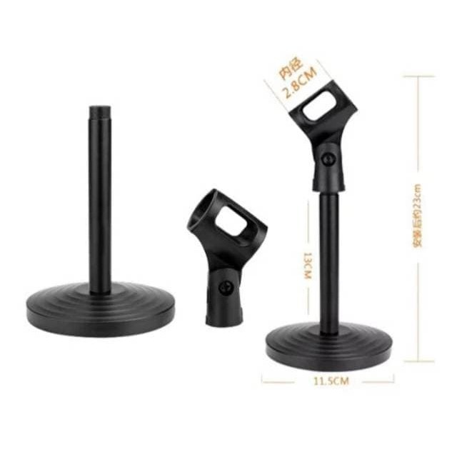 Stand Mic Meja Pendek