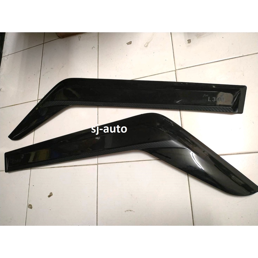 Talang Air L300 model Giga Jumbo Carbon Talang Air Mitsubishi L300 Lentur Anti Pecah