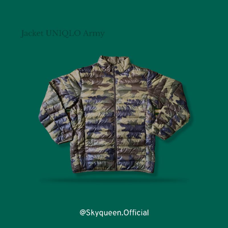 Thrift sky Jaket Gunung Bulu Angsa