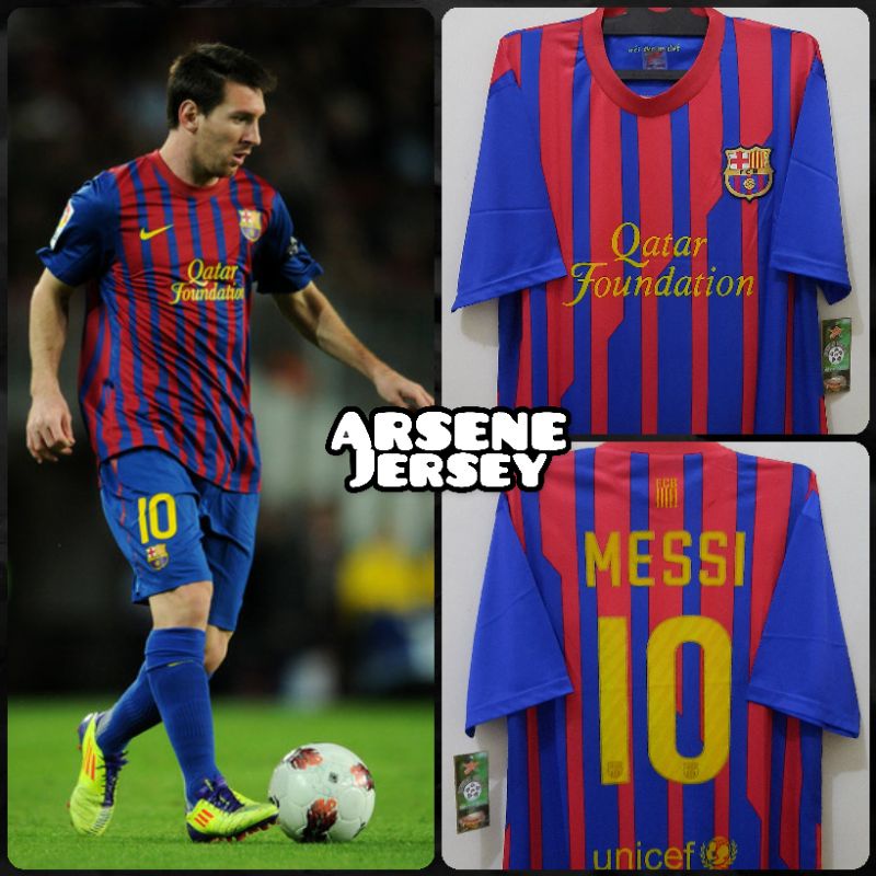 Jersey BARCELONA Home 2011/12 MESSI Seven Stars