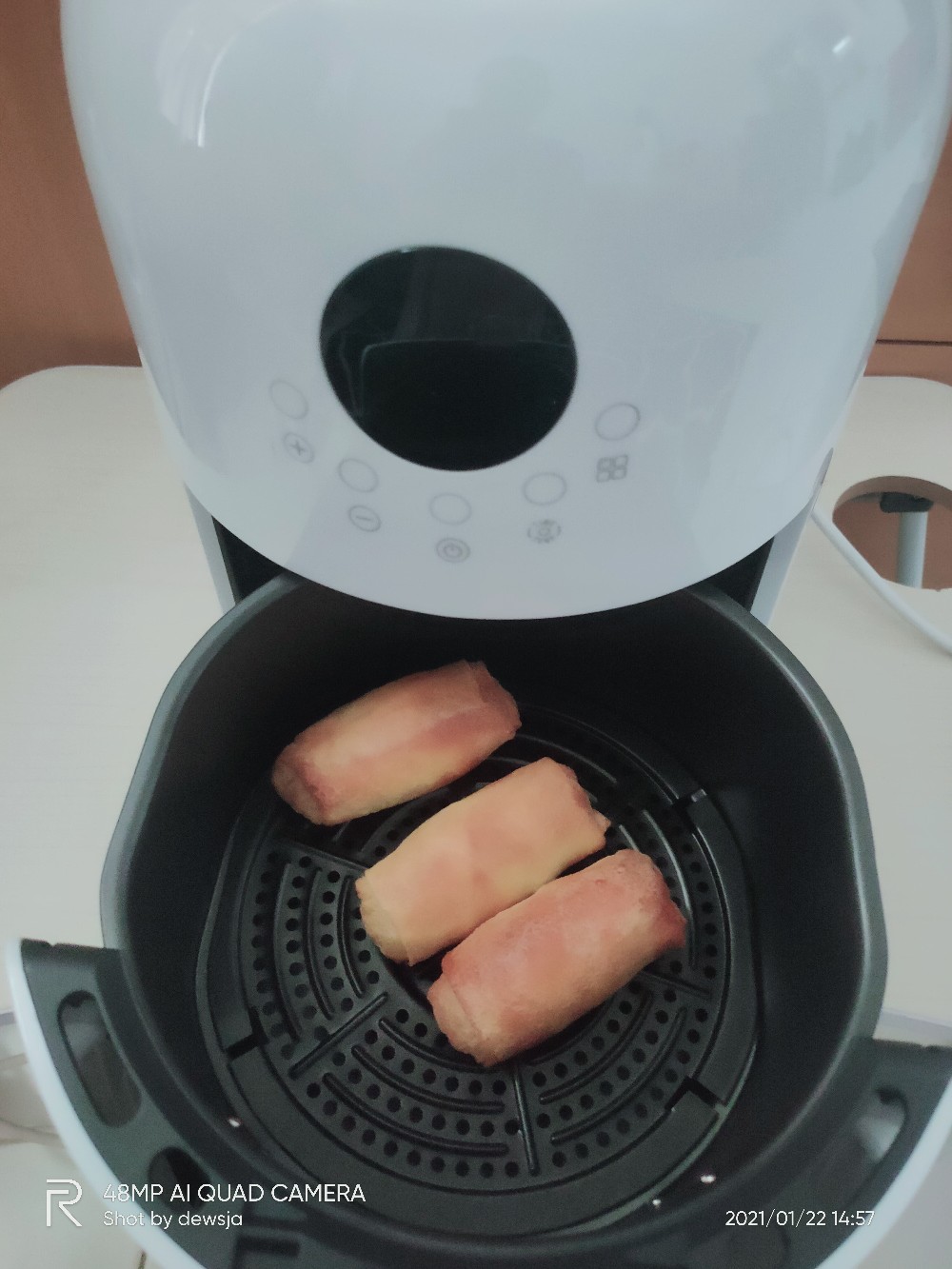 Xiaomi Nathome 4l Air Fryer Youban Smart Air Fryer Peralatan Masak Oil-free 2.6l Pengorengan Touch Control