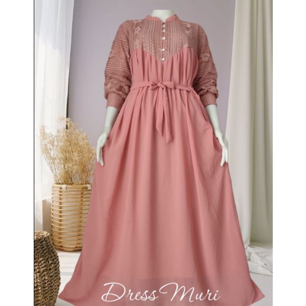 Dress muri ceruty premium brukat / Dress ceruty premium