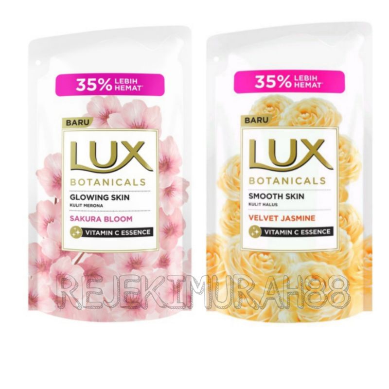 LUX BOTANICALS SABUN MANDI CAIR 825ML VELVET JASMINE/SAKURA BLOOM/HIJAB SERIES 825ML