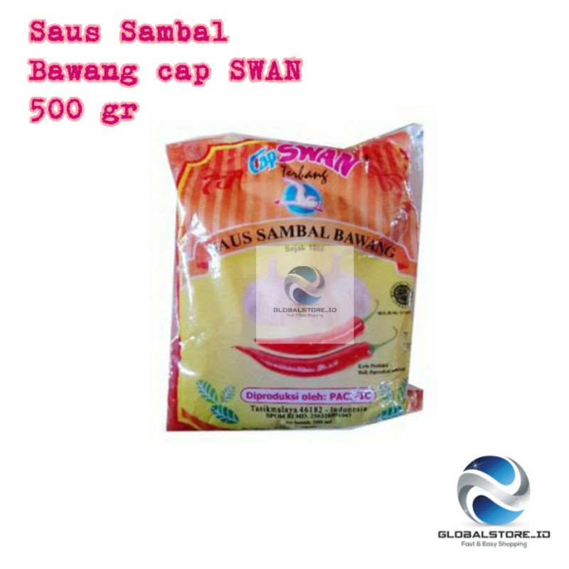 Saus sambal bawang cap swan 500 gr