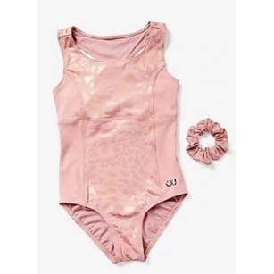 TERLARIS LEOTARD BAJU RENANG ANAK PEREMPUAN POPMYWEAR JUSTICE PINK LEOPARD 6-20