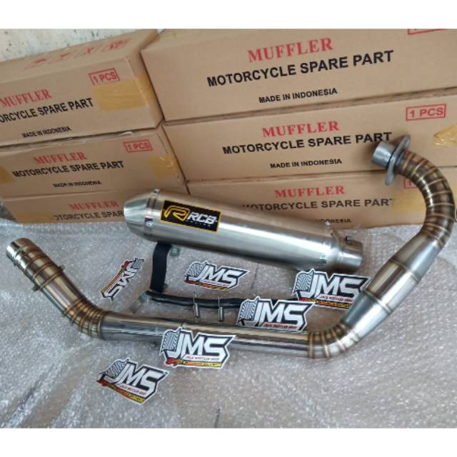 Knalpot rcb tiger. Megapro. Gl. Cb.