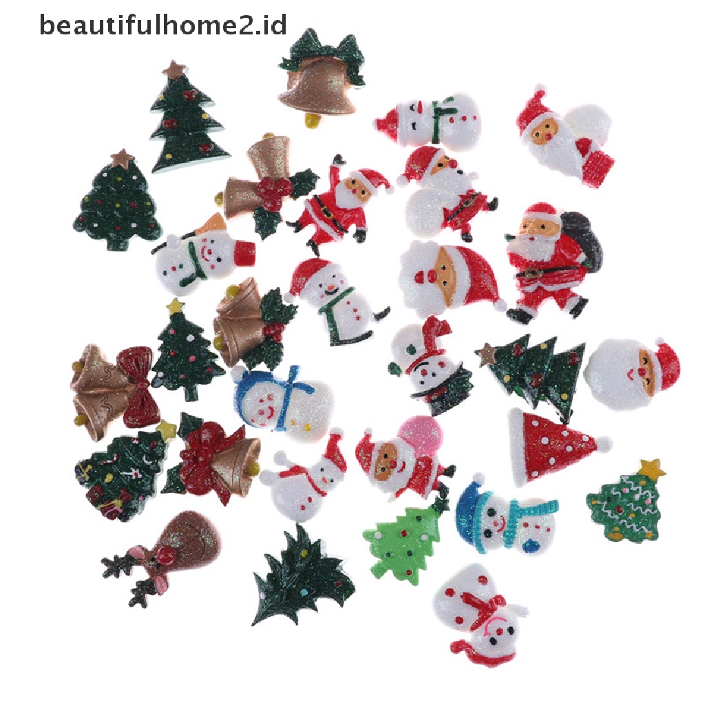 (Beautifulhome2) Buku Literatur Bahasa MandarinId 10pcs / Set Miniatur Pohon Natal / Snowman Untuk Dekorasi Rumah Boneka Diy