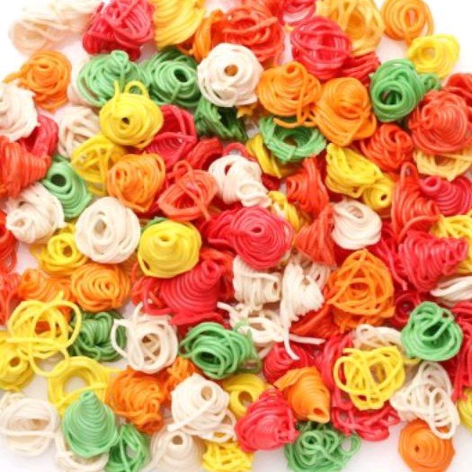 

Kerupuk Seblak Mentah 1 kg | Kerupuk Keong Mini Aneka Warna