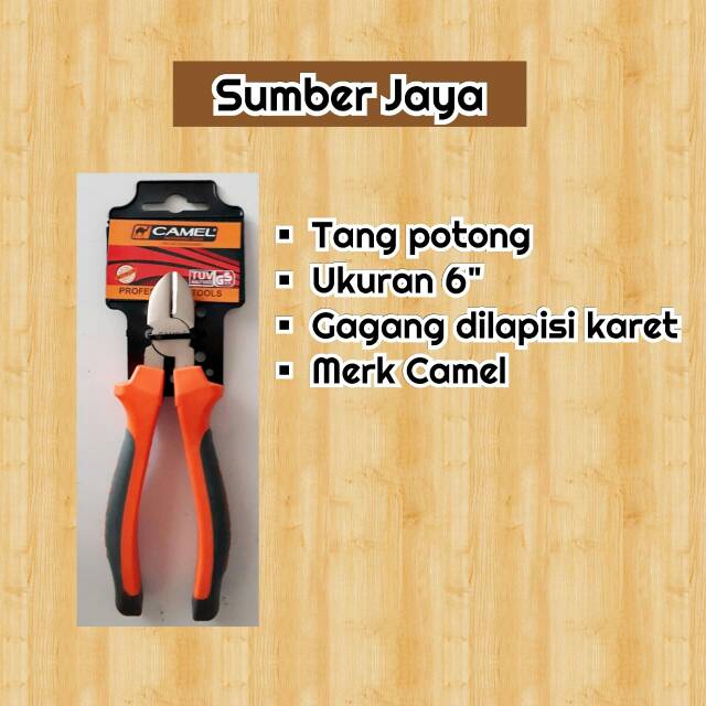 Tang Potong Camel 6"