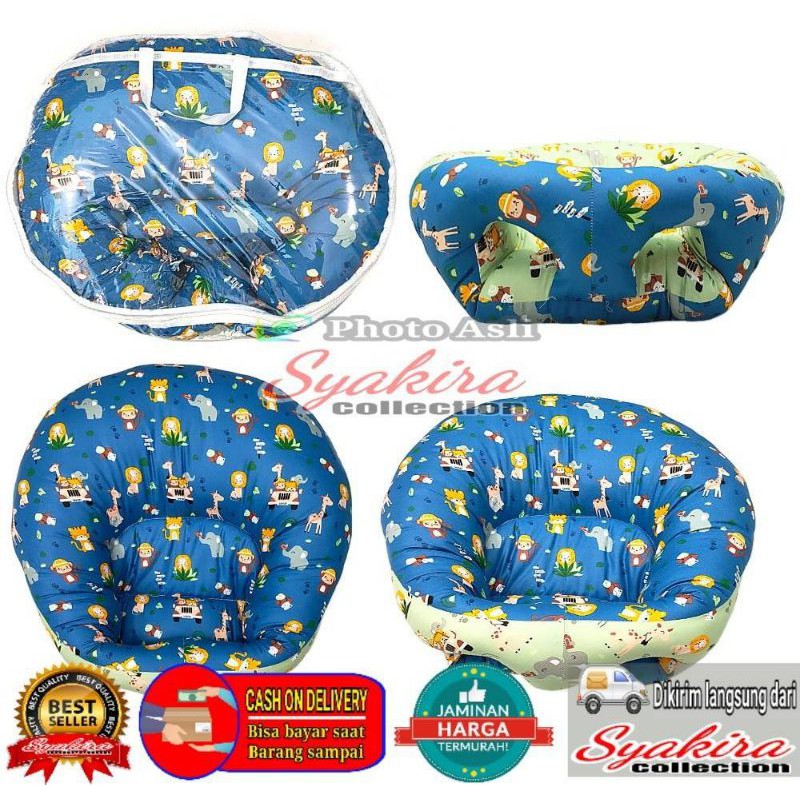 Sofa Bayi Duduk Untuk belajar Duduk motif Dino