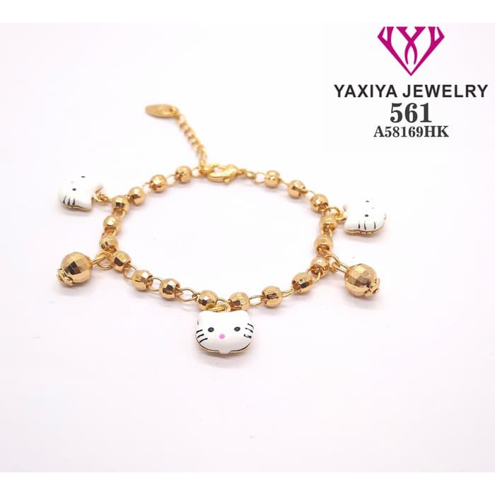 

Gelang Anak Hello Kitty Perhiasan Lapis Emas 561