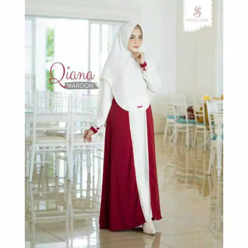 Sheika hijab qiana preloved