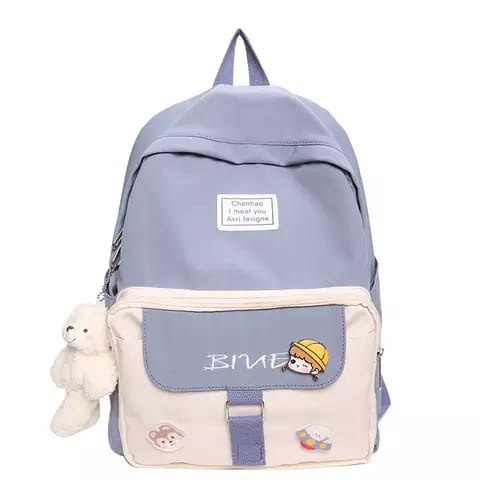 Tas ransel modern tas sekolah anak perempuan tas ala korean style 2022