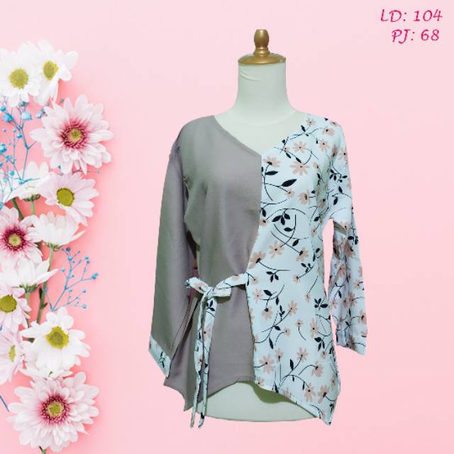 Blouse Monalisa / Monalisa Combi / Blouse Wanita