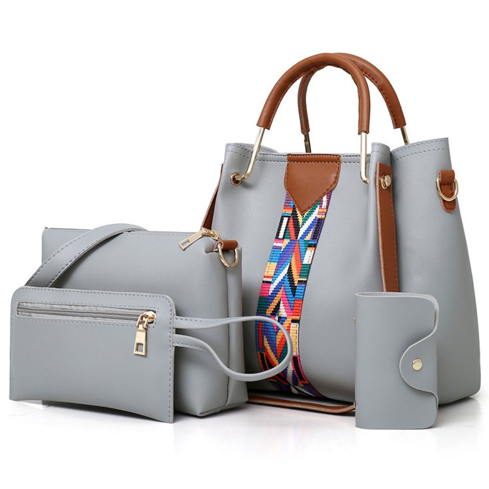 Tas Handbag Wanita 4in1 CR7628 JT3108 LT1691 BQ3155 Tas Jakarta Tas Selempang Import Termurah