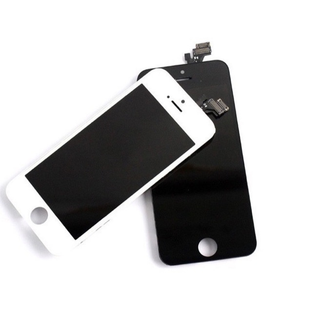 LCD TOUCHSCREE   N IPHONE 5G 5S BLACK WHITE FULL LAYAR