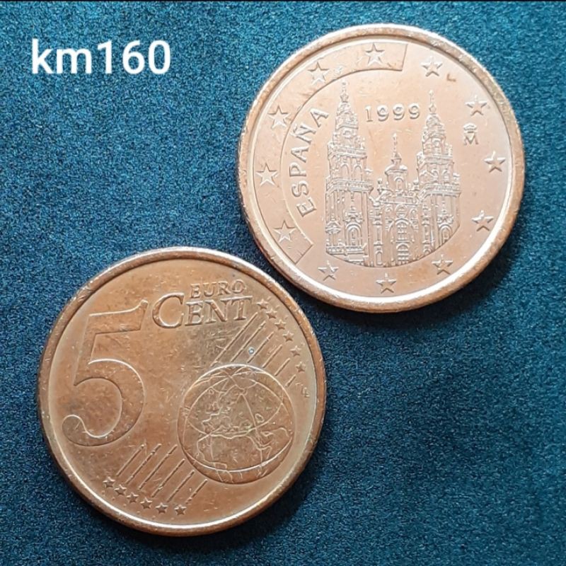 km160 spanyol 5 cent euro