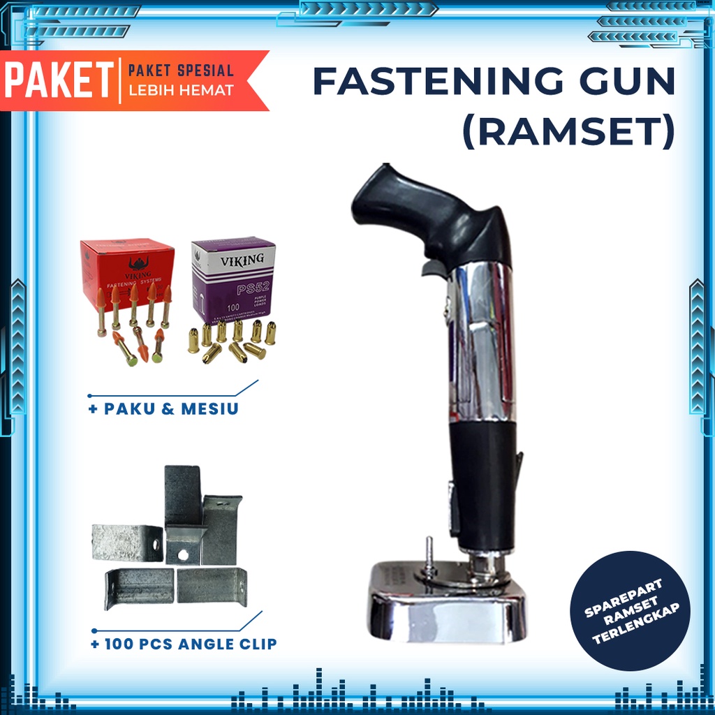 Hot Promo Ramset Gun ZG66 Mesin Paku Tembak Beton Fastening Gun