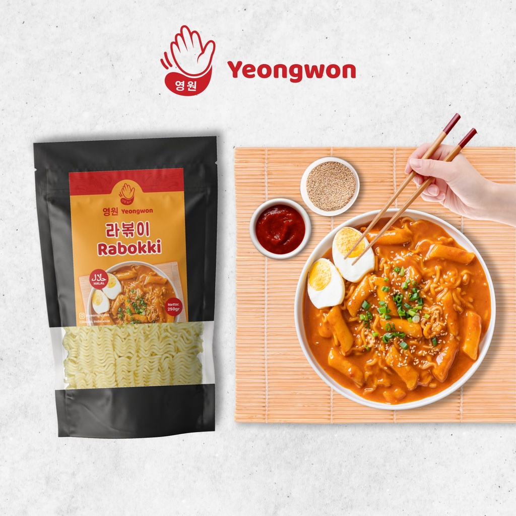 

Korean Rabokki Halal Murah