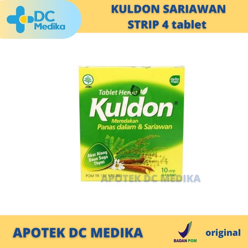 Kuldon Sariawan / Obat sariawan / Obat panas dalam