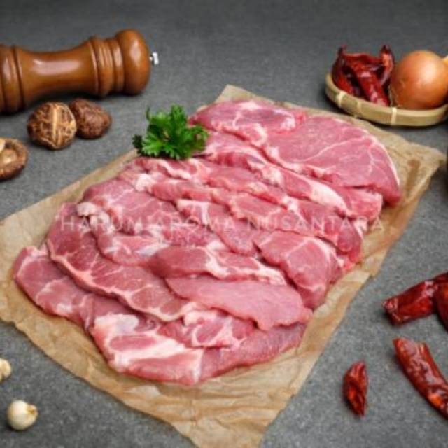 

Kapsim kembang slice /sirloin steak cuts 10 mm (1cm)
