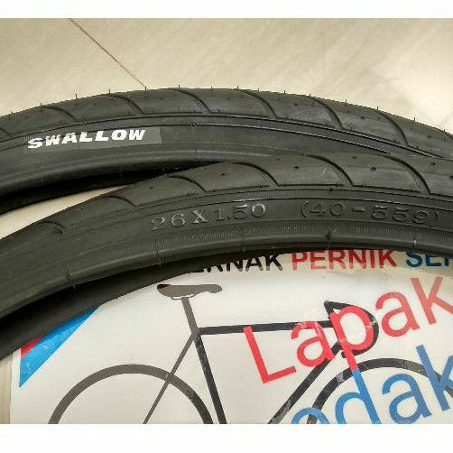 BAN LUAR SWALLOW 26 X 1.50 BAN SWALLOW 26 X 1.50 BAN LUAR 26 INCH BAN LUAR 26 X 1.50 SWALLOW