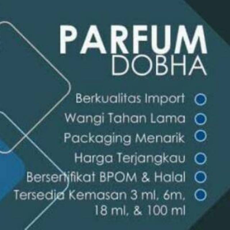 parfum dobha 8ml pen spray bermacam aroma is the best