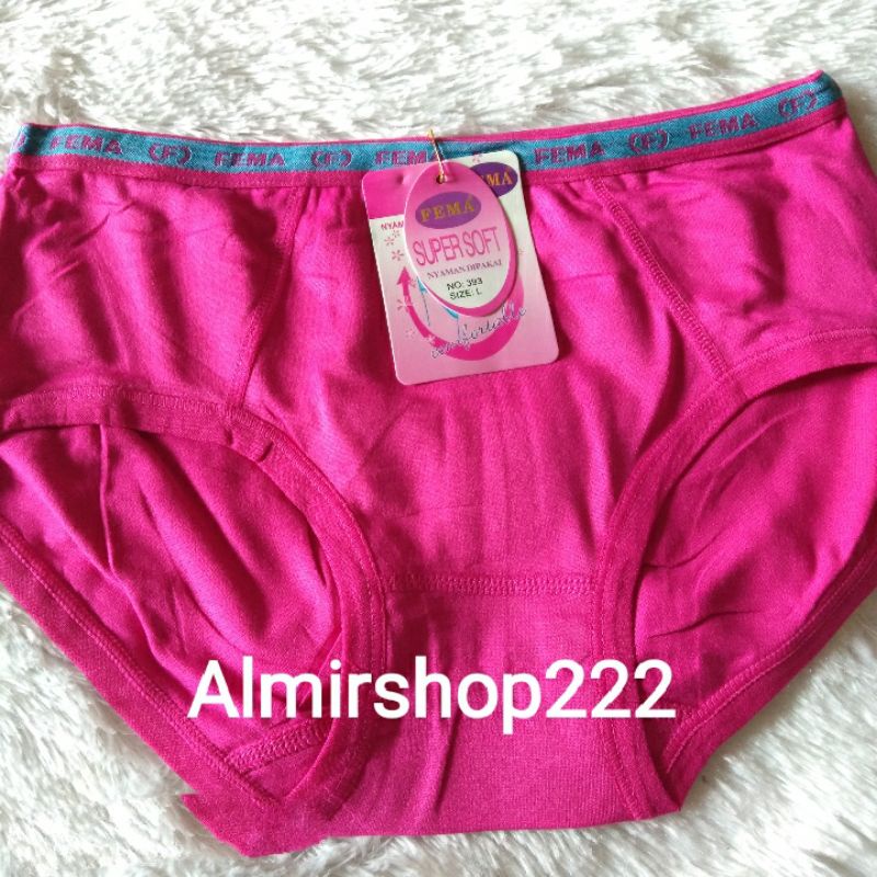 Celana Dalam Wanita Murah FEMA/CD Premium  Halus Lembut Ori Fema/CD Fema grosir