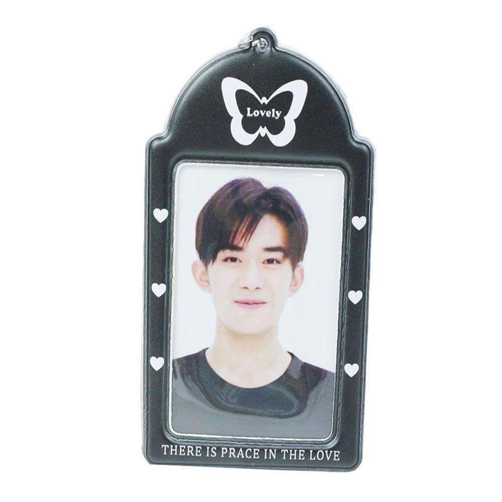 Mxbeauty Photocard Holder Collect Case Organizer ins Card Album Siswa Stationary Idol Tempat Penyimpanan Foto 3inch Gantungan Kunci