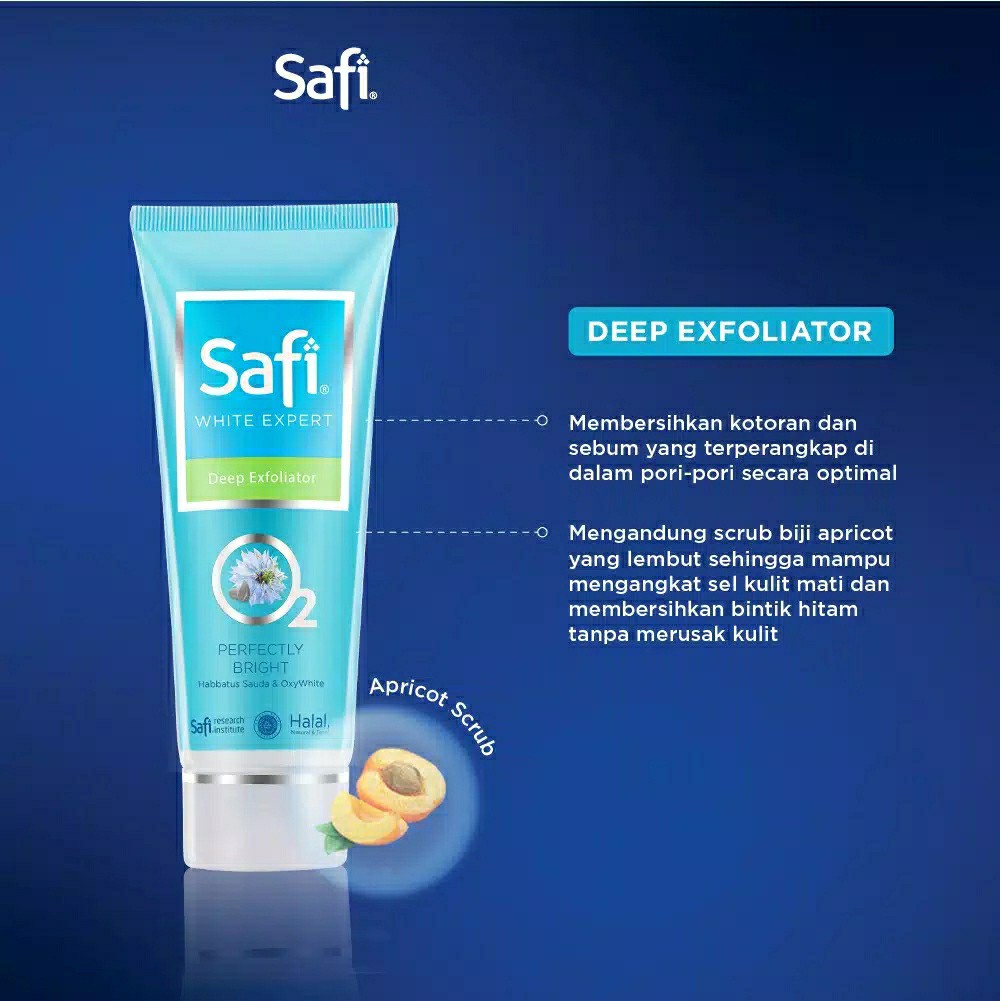 [ORIGINAL] Safi White Expert Deep Exfoliator - 100gr