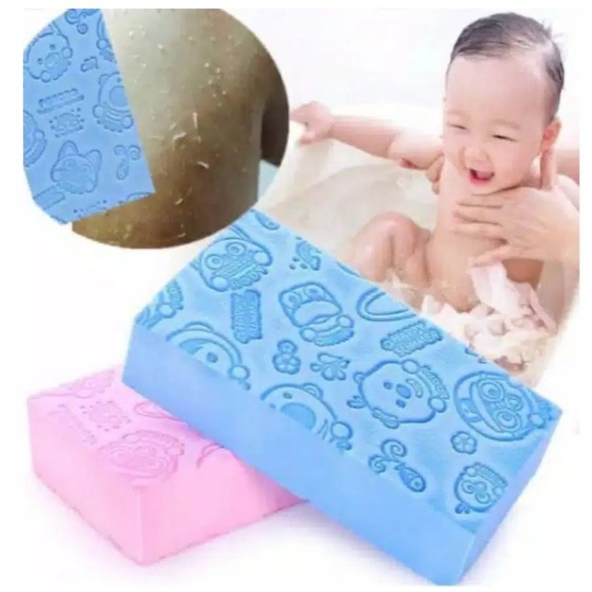 [PA] GROSIR Murah Sponge Spons Pembersih Daki Dewasa Bayi dan Anak Penghilang Pengangkat Kulit Mati / PM001