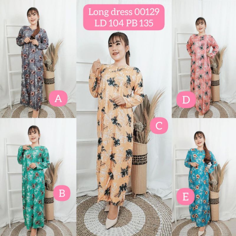 (GDS) Gamis Daster Longdress / Daster Wanita Jumbo Viral Kekinian // Grosir Daster Surabaya