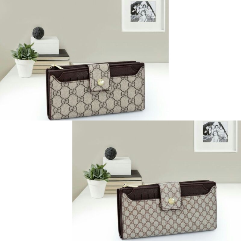 (logo bulat) dompet gucci sx10021 dompet lipat wanita