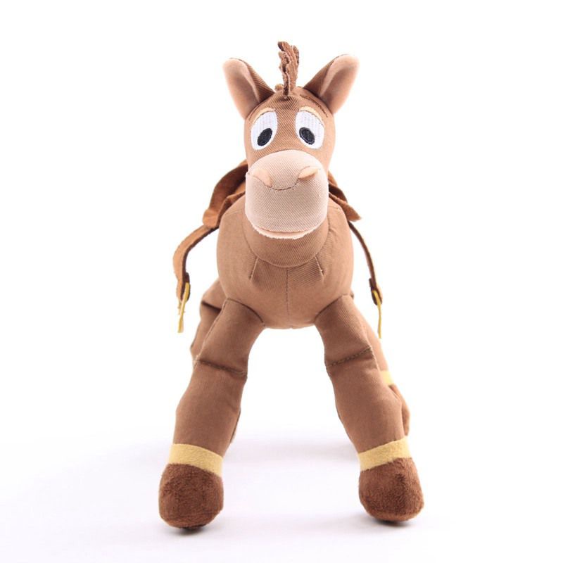 【Ready Stock】25cm Toy Story Soft Plush Stuffed Bullseye Woody Jessie Horse Cute Doll Kids Toy
