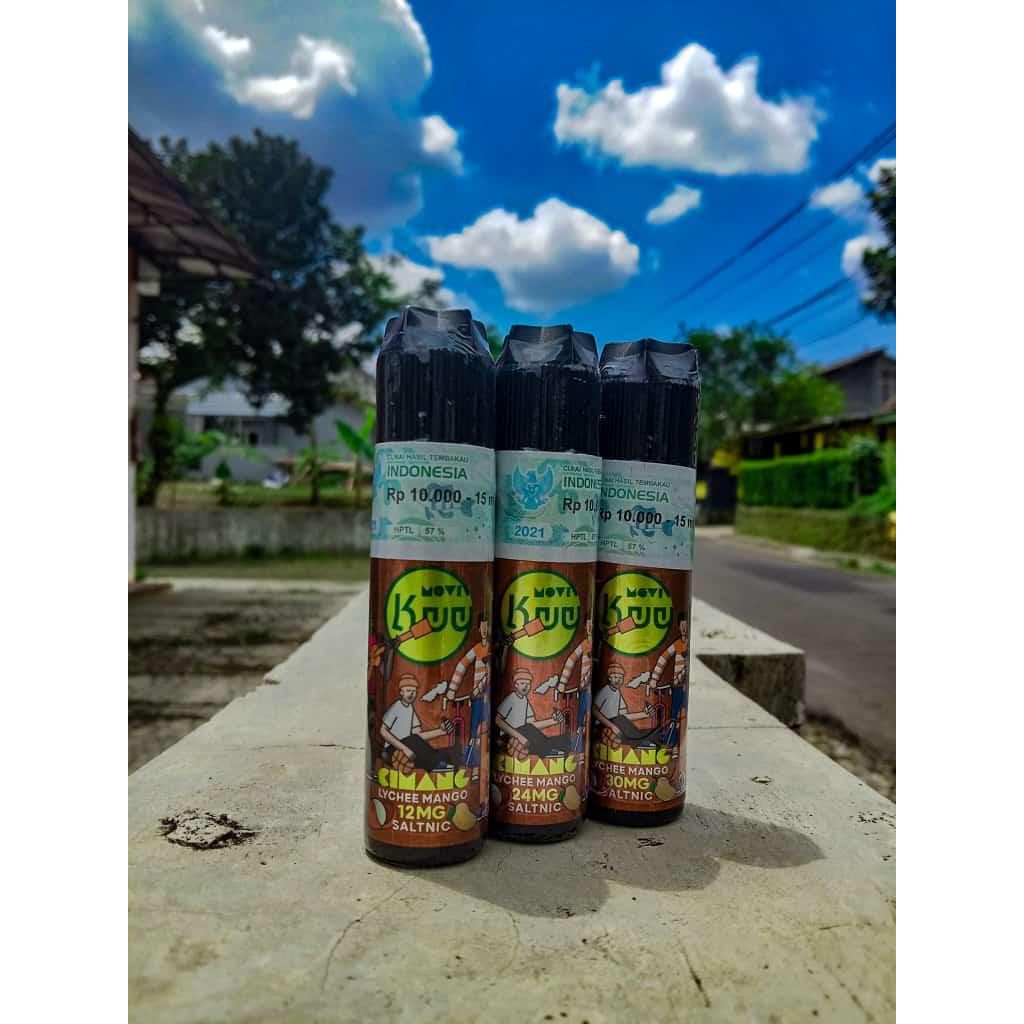 Kuy Cimang Lychee Mango Salt Nic 15ML 12&amp;24&amp;30Mg by MOVI Berpita Cukai Saltnic