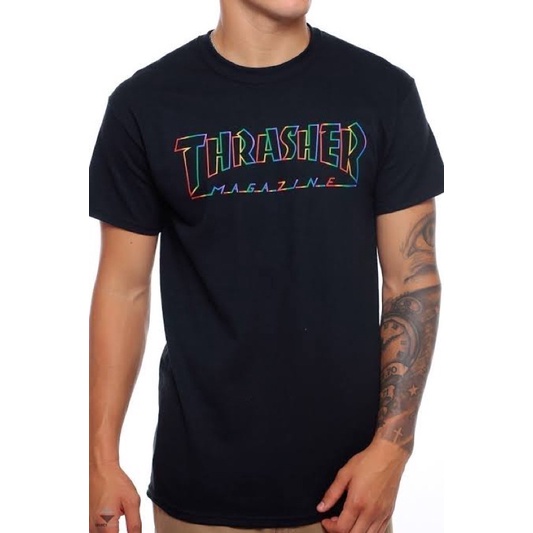 Thrasher Magazine skateboard Tshirt spectrum Size S original usa