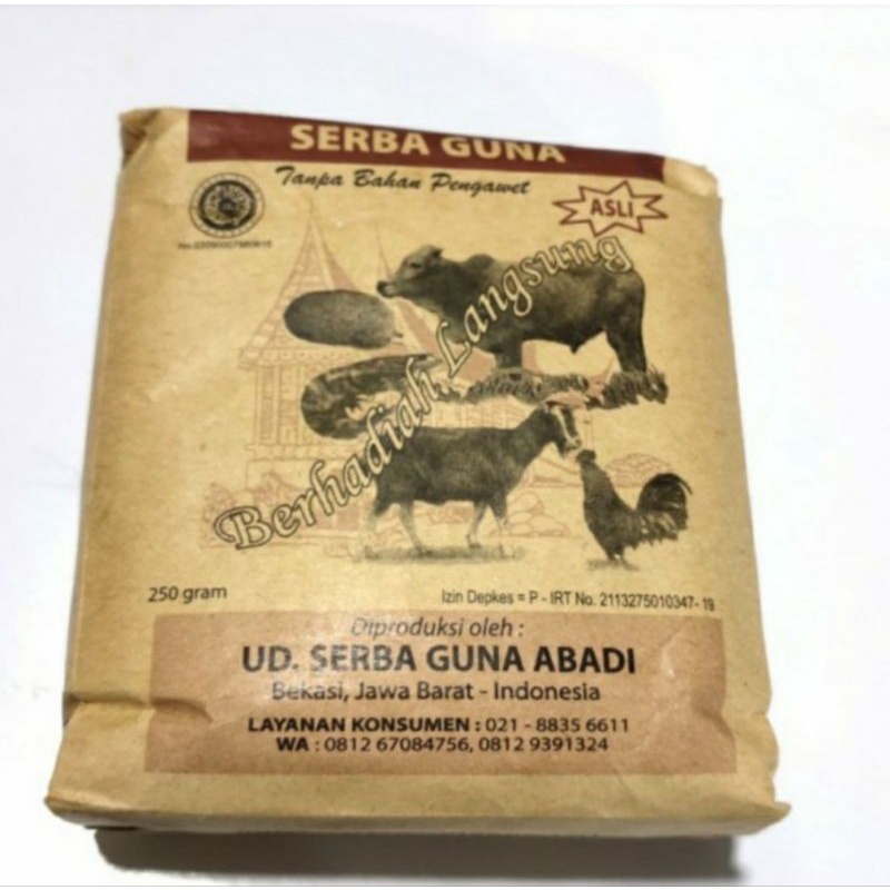 

Bumbu serbaguna gulai kambing 250gram