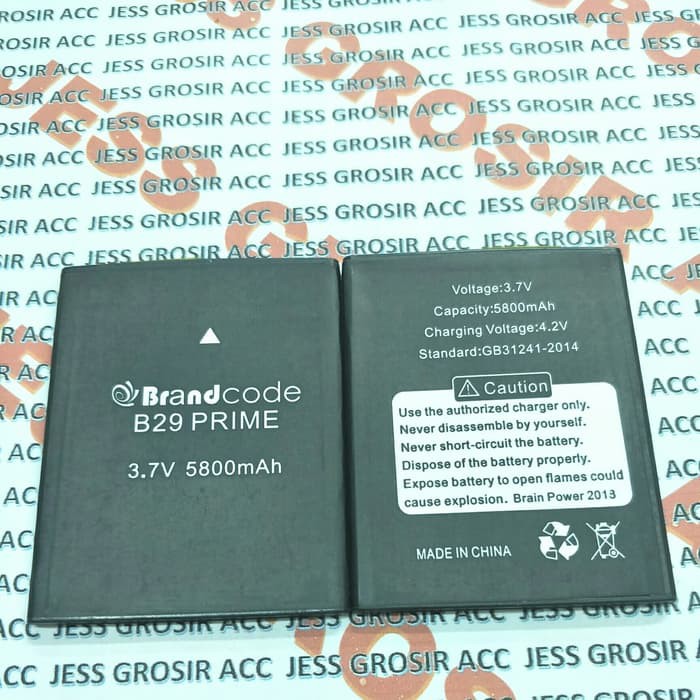 Baterai Battery Double Power BRANDCODE B29 Prime , Mate 5 , MITO A880