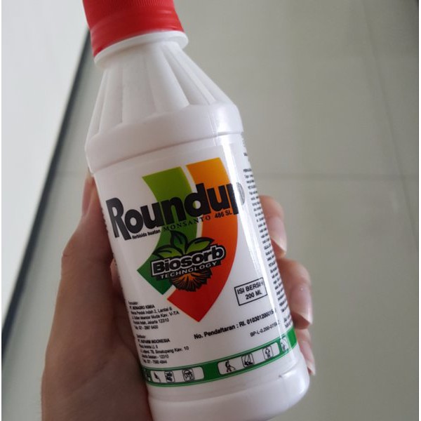 Jual Racun Rumput - Obat rumput Herbisida Round up 200 ml Pembasmi ...