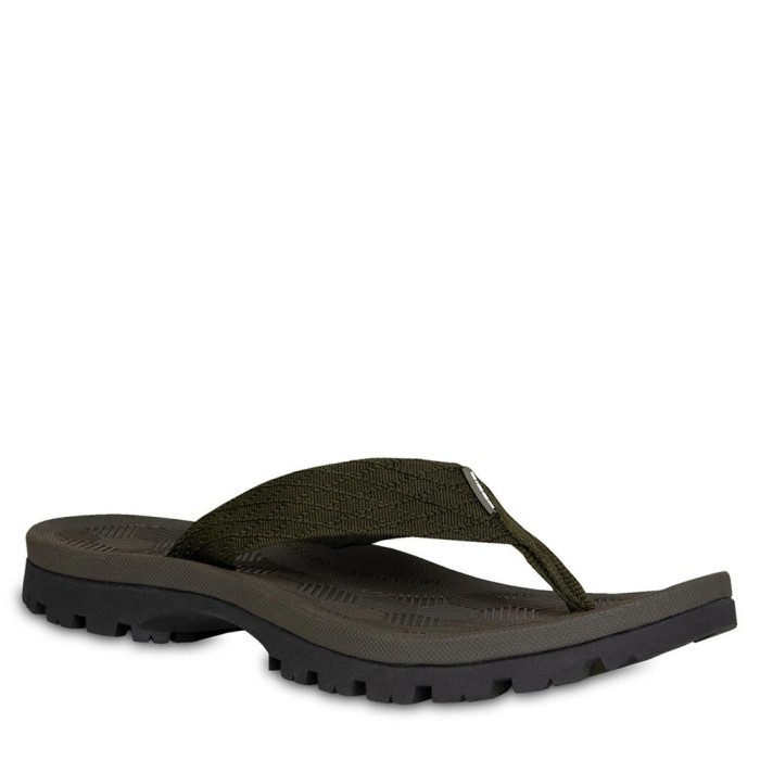 Sendal EIGER1989 BHARDEV PINCH SOLE OLIVE SANDAL 91000 5824 Original BDG - 38