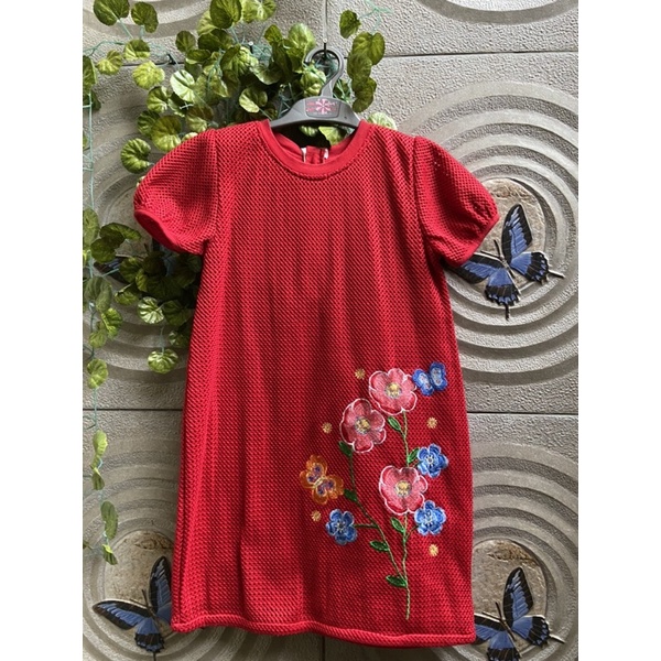 [Preloved] Dress Merah Anak Estrella