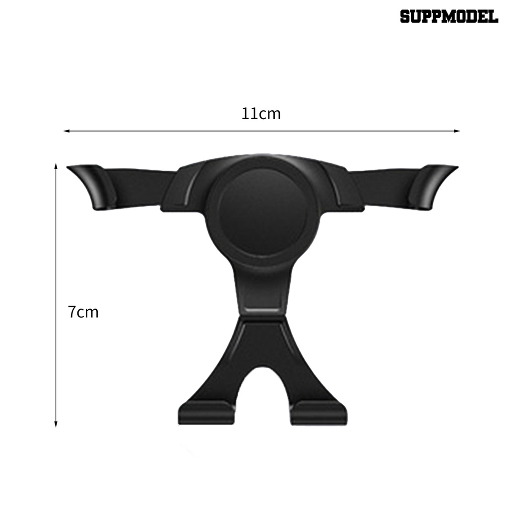 Sdl Stand Holder Handphone Bahan ABS Rotasi 360 Derajat Untuk Kisikisi Ac Mobil
