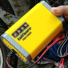 charger aki mini portable