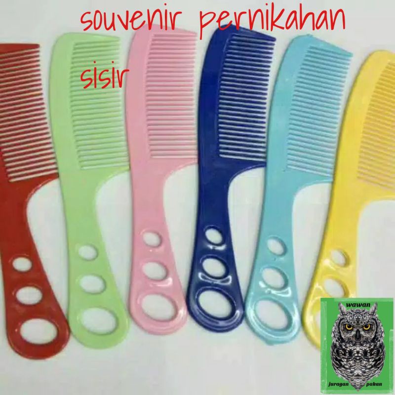 sisir, souvenir pernikahan, souvenir hajatan