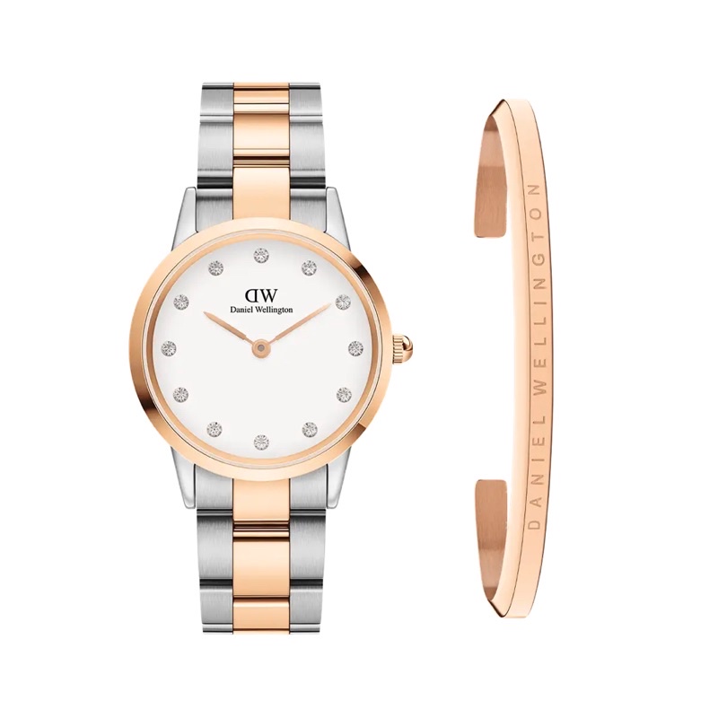 [100% ORIGINAL] Jam Tangan Wanita Iconic Link Crystal Daniel Wellington Original