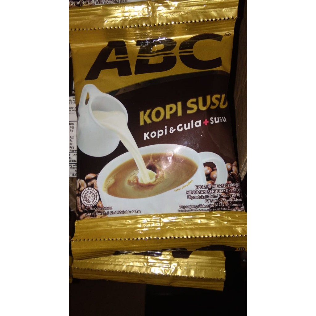 

Kopi ABC Susu 1 Renceng