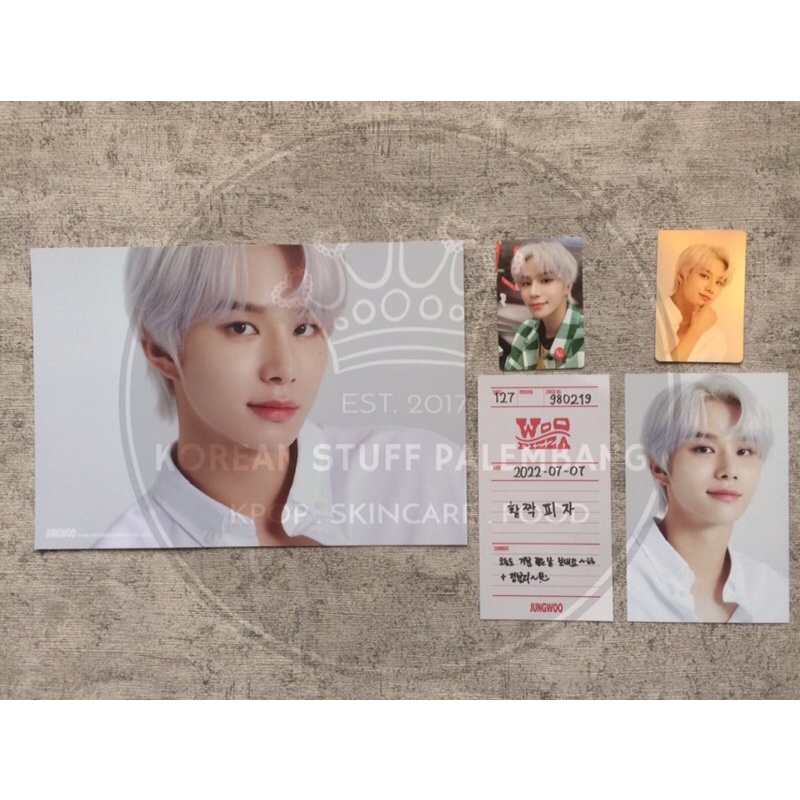 [READY STOCK] Jungwoo set Season Greeting 2022 SG22 Benefit Aladin