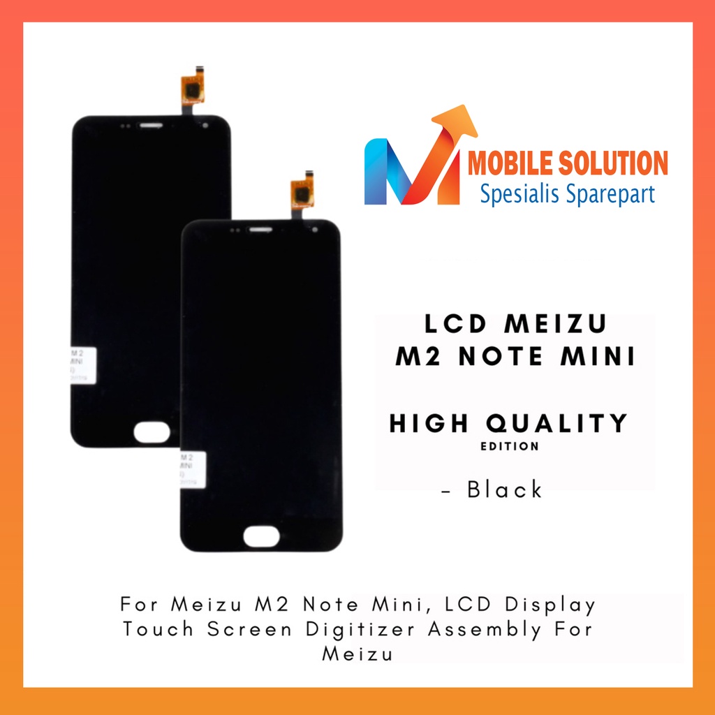 Grosir LCD Meizu M2 Note Mini ORIGINAL 100% Fullset Touchscreen Garansi 1 Bulan + Packing / Bubbel