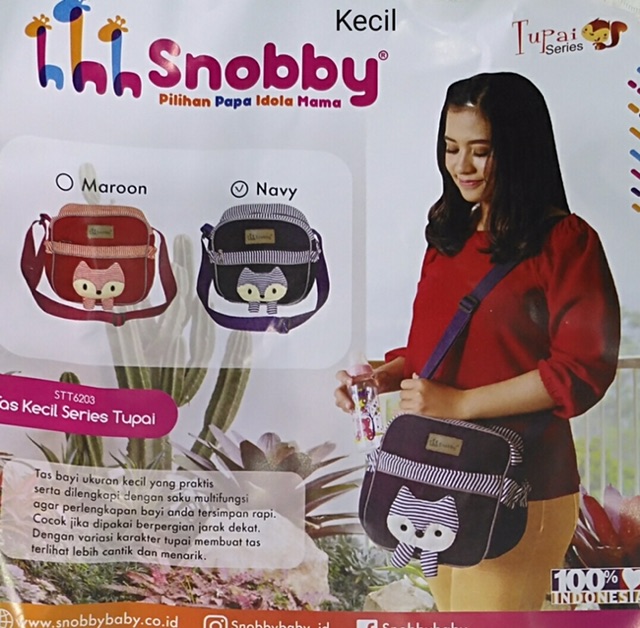 Tas bayi kecil snobby tupai series STT6203